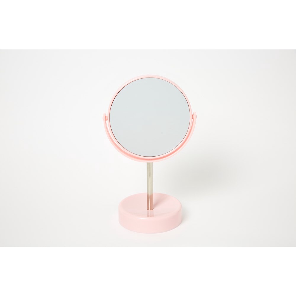 Gương Để Bàn ARTBOX Hàn Quốc Hai Mặt Hình Tròn Màu Hồng
