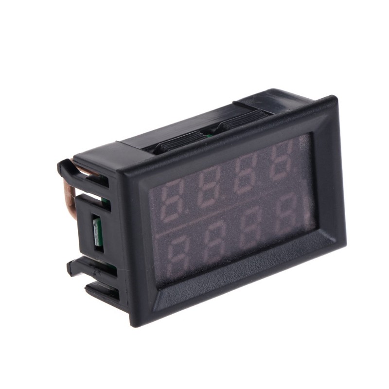 Đồng hồ vôn kế kỹ thuật số DC 4Bit 100V 10A chuyên dụng