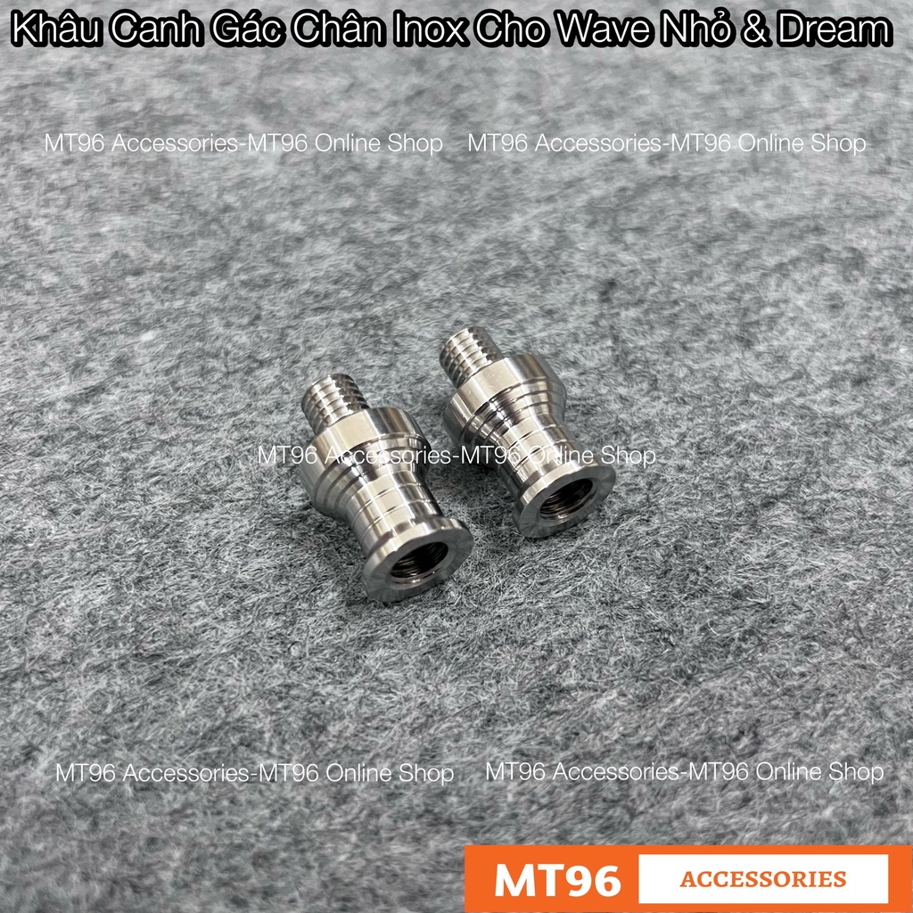 Khâu Canh Gác Chân Inox Cho Wave Nhỏ, Dream Chuẩn Inox304