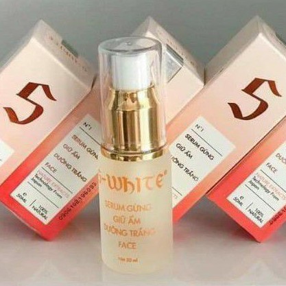 Serum gừng dưỡng trắng face swhite DATE 2026