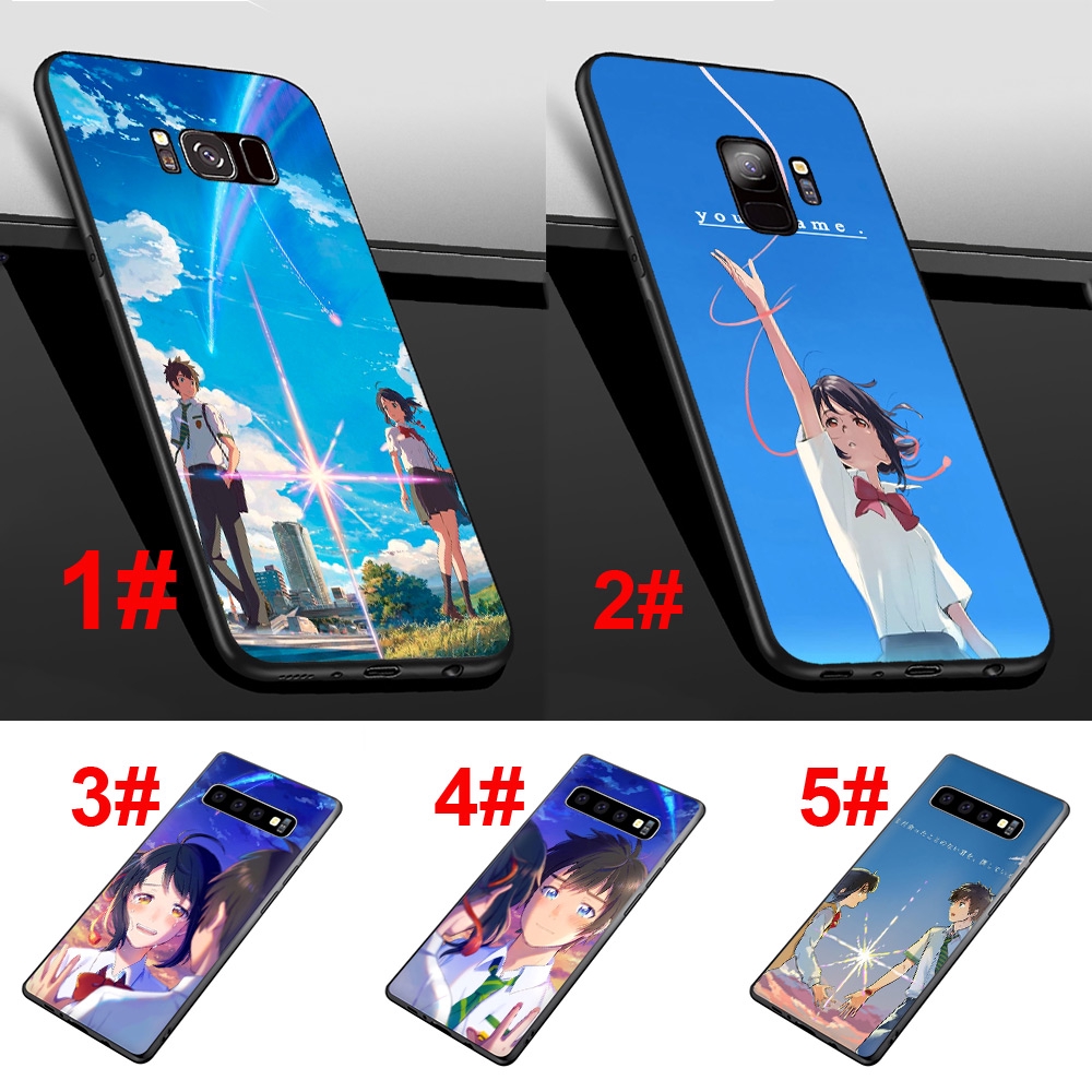 Ốp điện thoại silicon mềm 280F hình your name cho SAMSUNG GALAXY S10E S6 S7 EDGE S8 S9 S10 PLUS