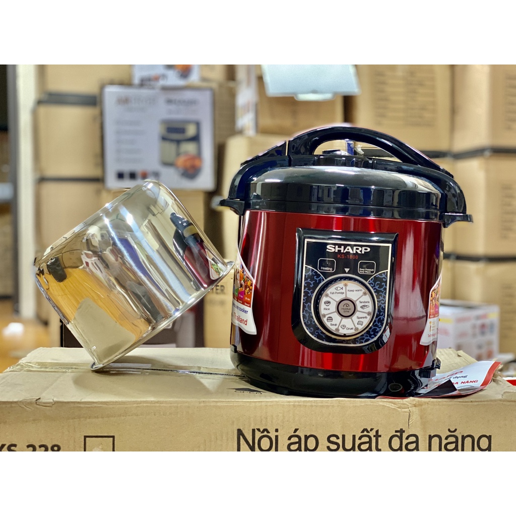 Nồi Áp Suất Điện Đa Năng Sharp Ks - 180V/ Ks - 228 6L
