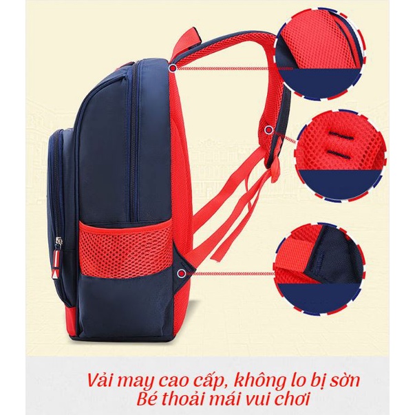 Balo học sinh tiểu học cho bé trai bé gái , cặp học sinh trẻ em cấp 1 từ lớp 1 - lớp 5 chống gù