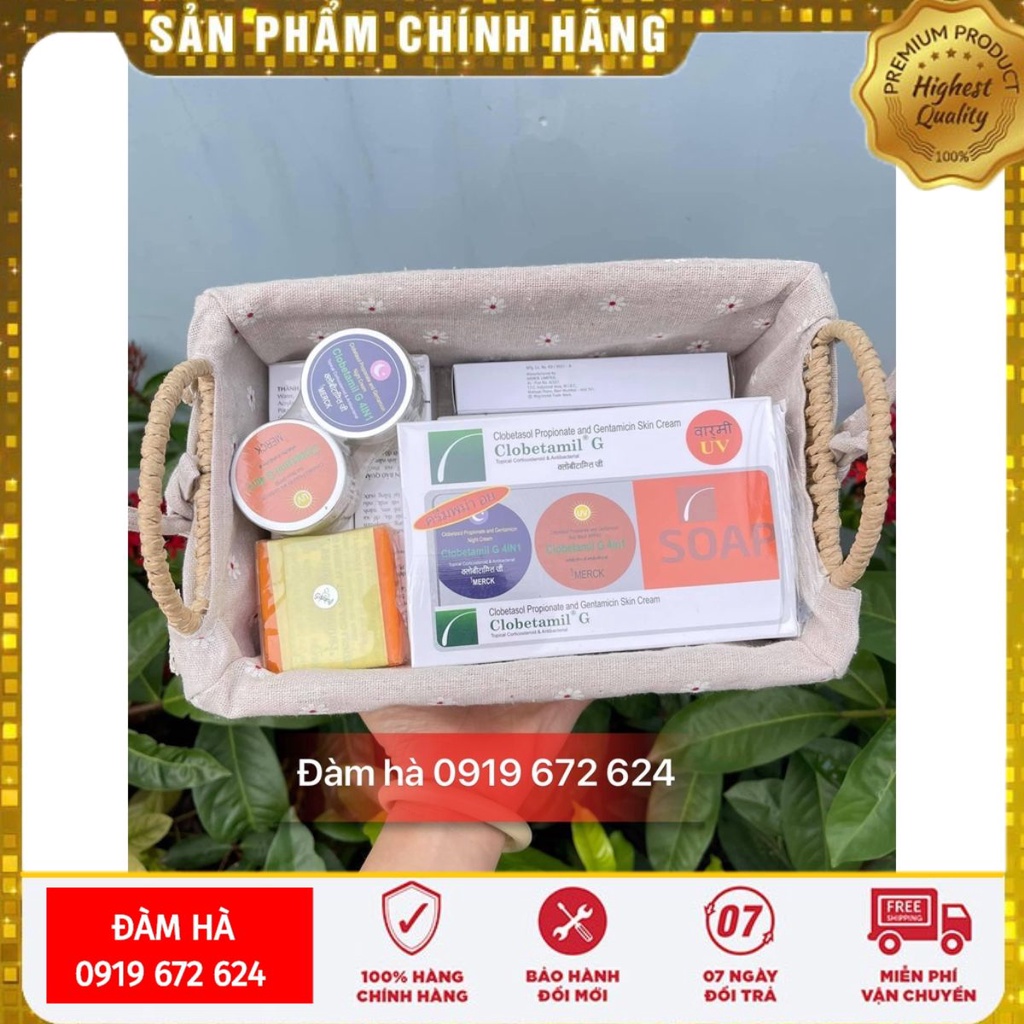 NÁM HỘP CAO CẤP Mẫu Cũ của Thái Lan Clobetamil G