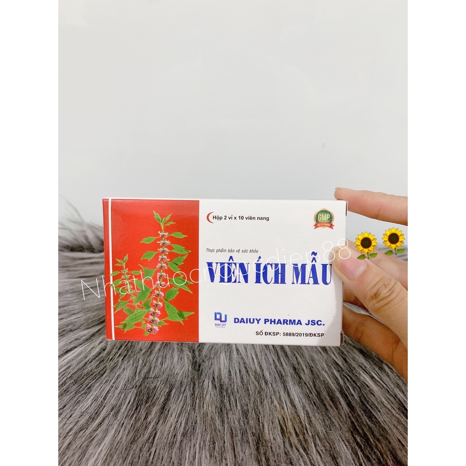 Viên ích mẫu bổ huyết điều kinh (hộp 20 viên )