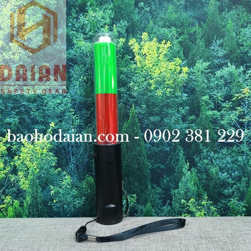Gậy chỉ huy giao thông, đèn cảnh báo, đèn sự kiện 2 màu - 3 chế độ