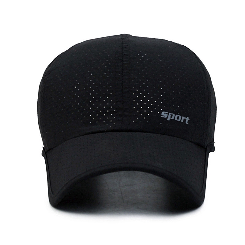 Breathable mesh sport cap with trendy dynamic style