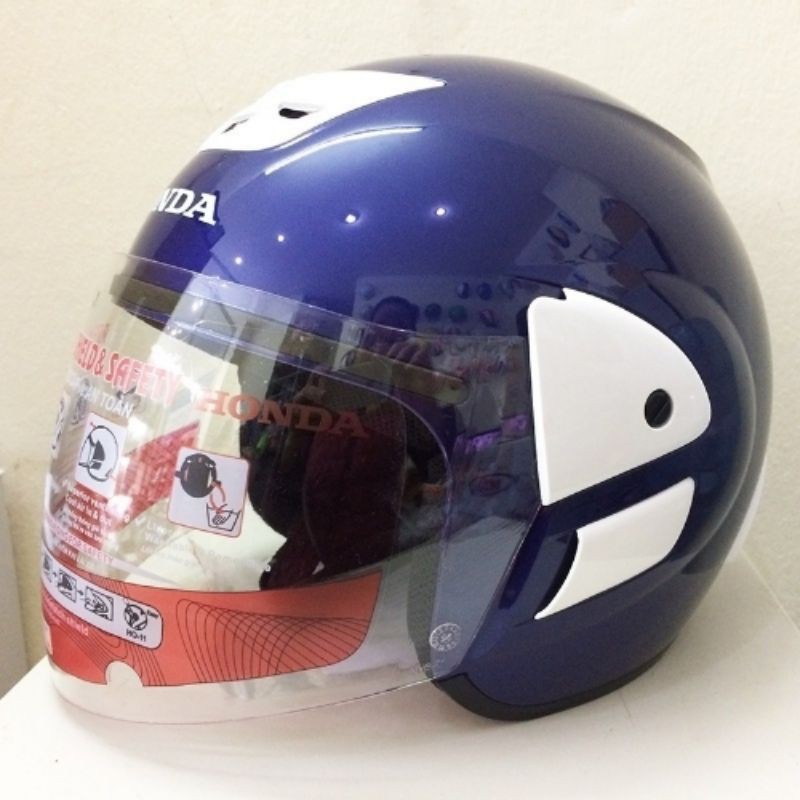 Mũ bảo hiểm honda 3/4 kính