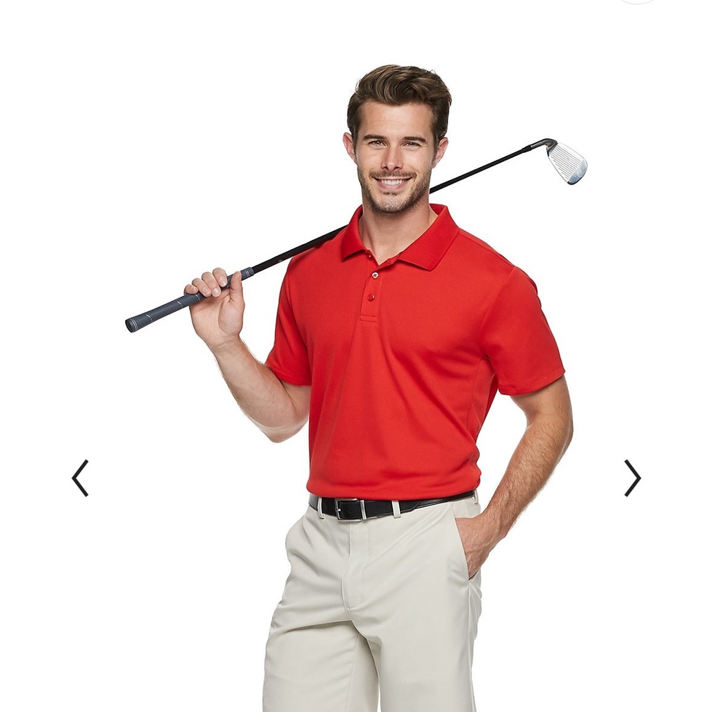 Áo phông nam cổ bẻ dòng golf cao cấp hàng xuất Mỹ TekGear
