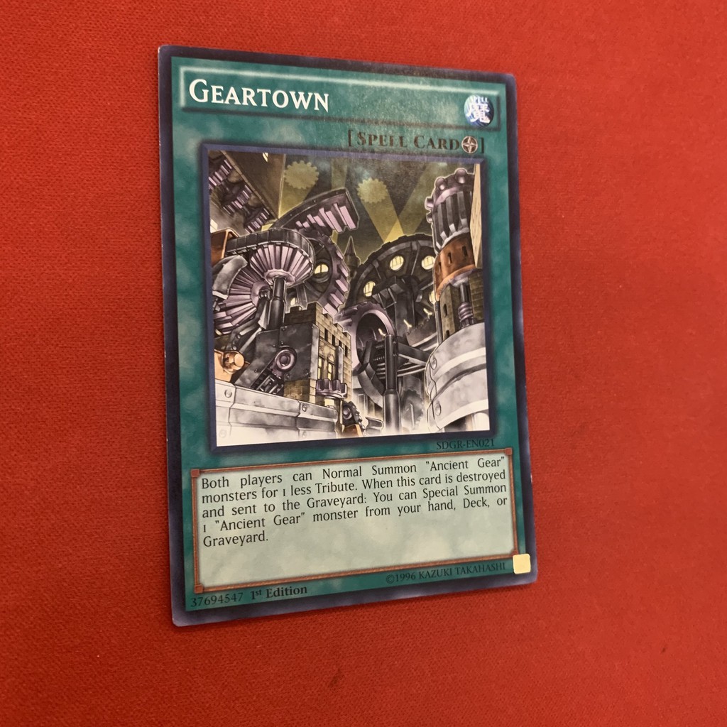 [EN][Thẻ Bài Yugioh Chính Hãng] Geartown