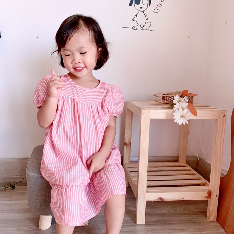 Váy cho bé. váy tay bồng cho bé hàng thiết kế