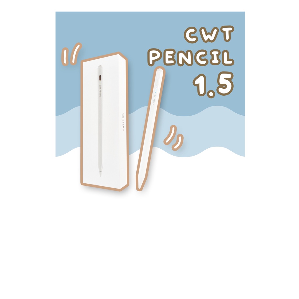 Bút cảm ứng CWT pencil 1.5 hỗ trợ đa thiết bị trên các dòng điện thoại, máy tính bảng Android. IOS