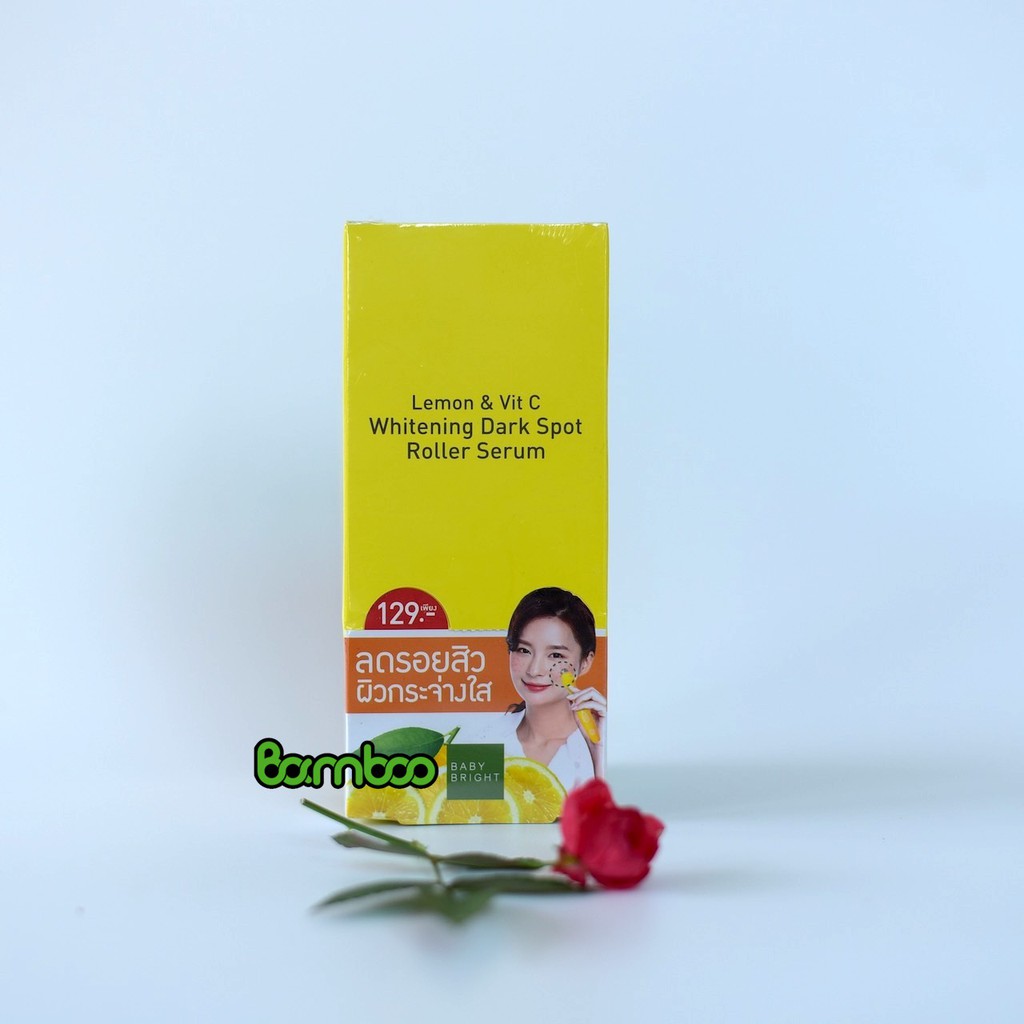 Thanh lăn Serum giảm mụn và làm sáng da giảm thâm Lemon - Vit C Thái Lan