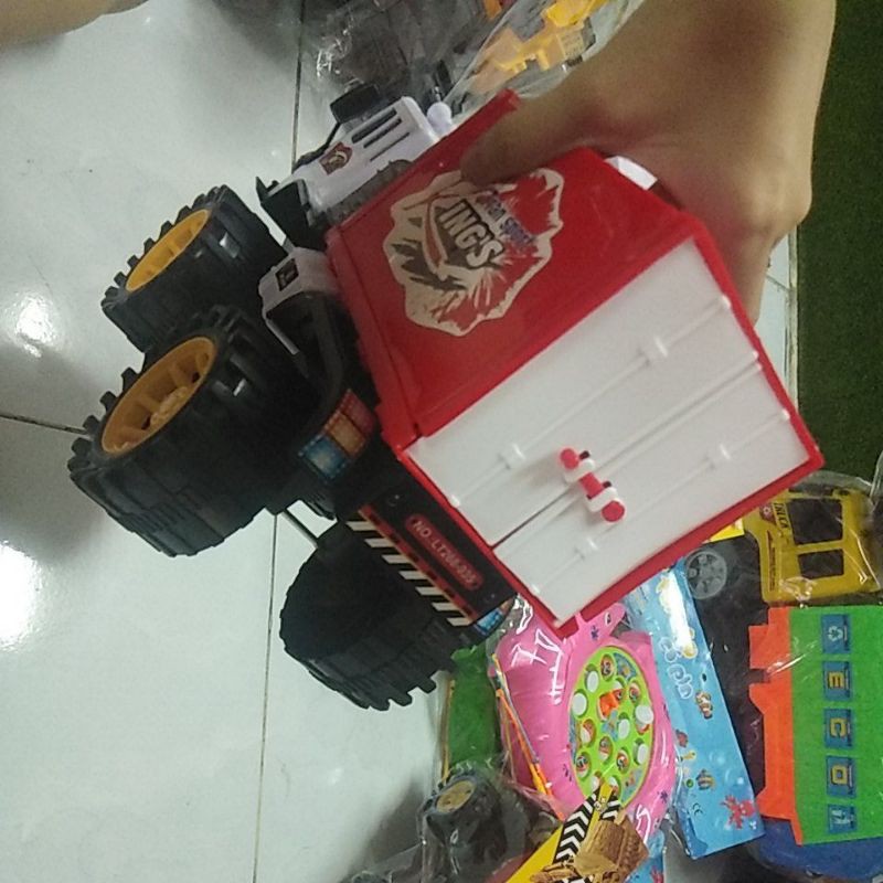 Đồ Chơi Xe Container Tải Hàng Cho Bé, Nhựa Cao Cấp Hàng Việt Nam