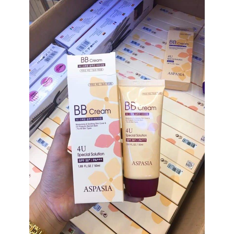 Kem Nền Aspasia BB Cream 4U Chống Nắng 50ml