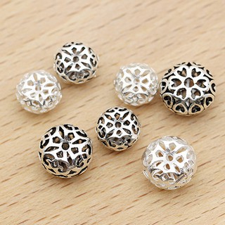 Phụ kiện Charm S925 Hạt spacer rỗng