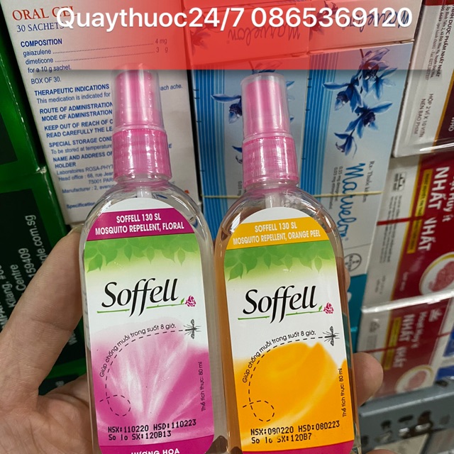 ✅XỊT CHỐNG MUỖI SOFFELL (80ml)