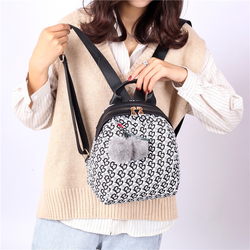 Ba Lô Mini Thời Trang Chống Thấm Nước Chống Trộm Phong Cách Hàn Quốc Dành Cho Nữ