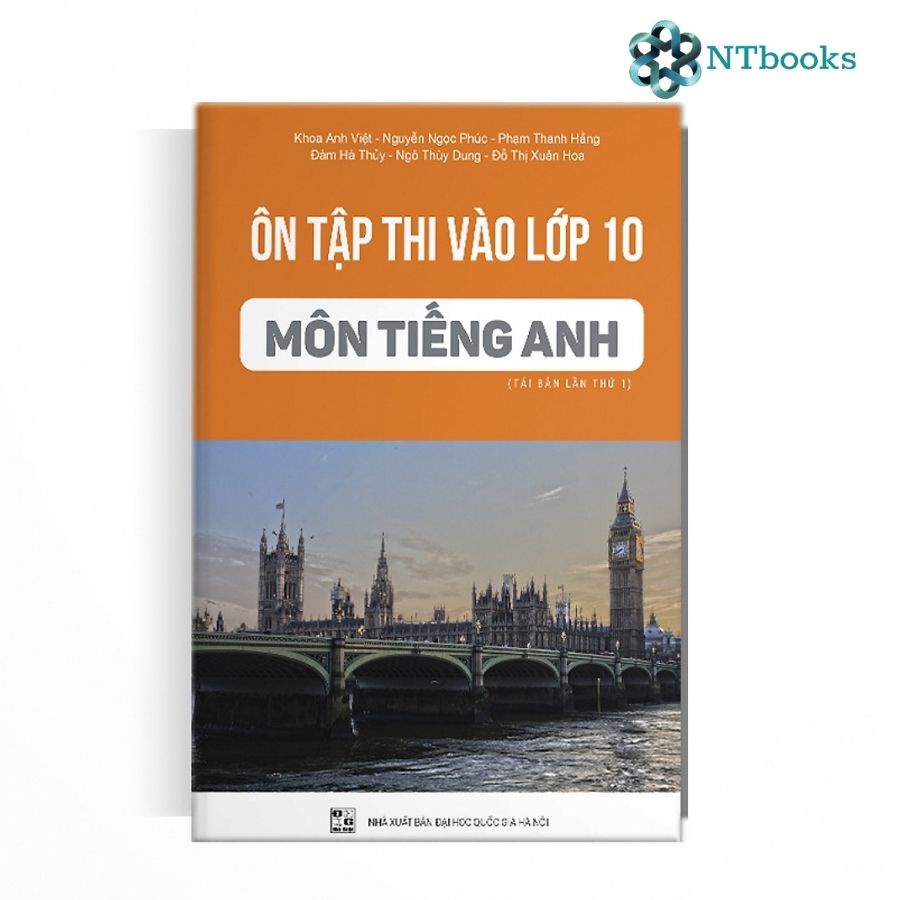 Sách Ôn tập thi vào lớp 10 môn Tiếng Anh