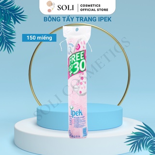 Bông tẩy trang ipek, bông tẩy trang 150 miếng cotton pads