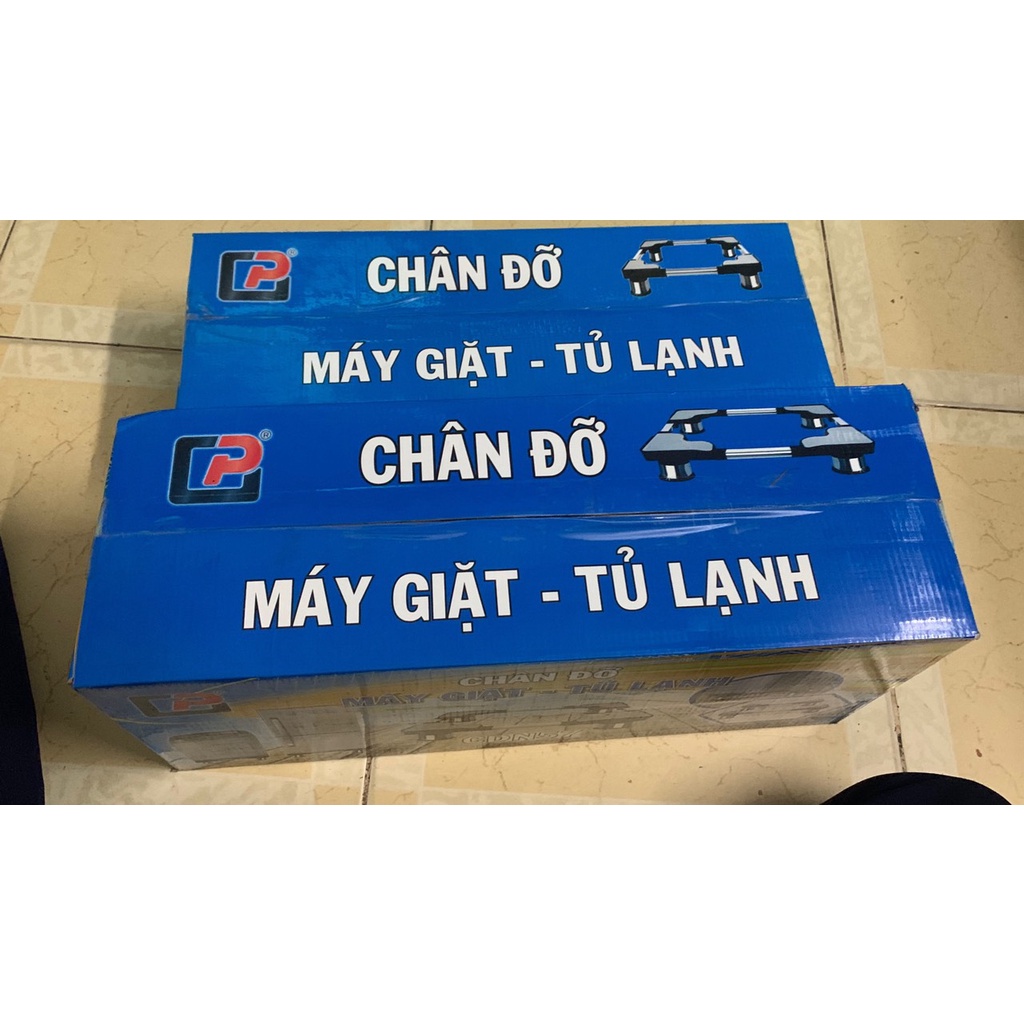 CHÂN MÁY GIẶT &amp; TỦ LẠNH CDN57 CƠ KHÍ CẢNH PHONG ( MÁY GIẶT từ 8 - 18 KG. TỦ LẠNH có dung tích từ 250 - 450 Lít.)