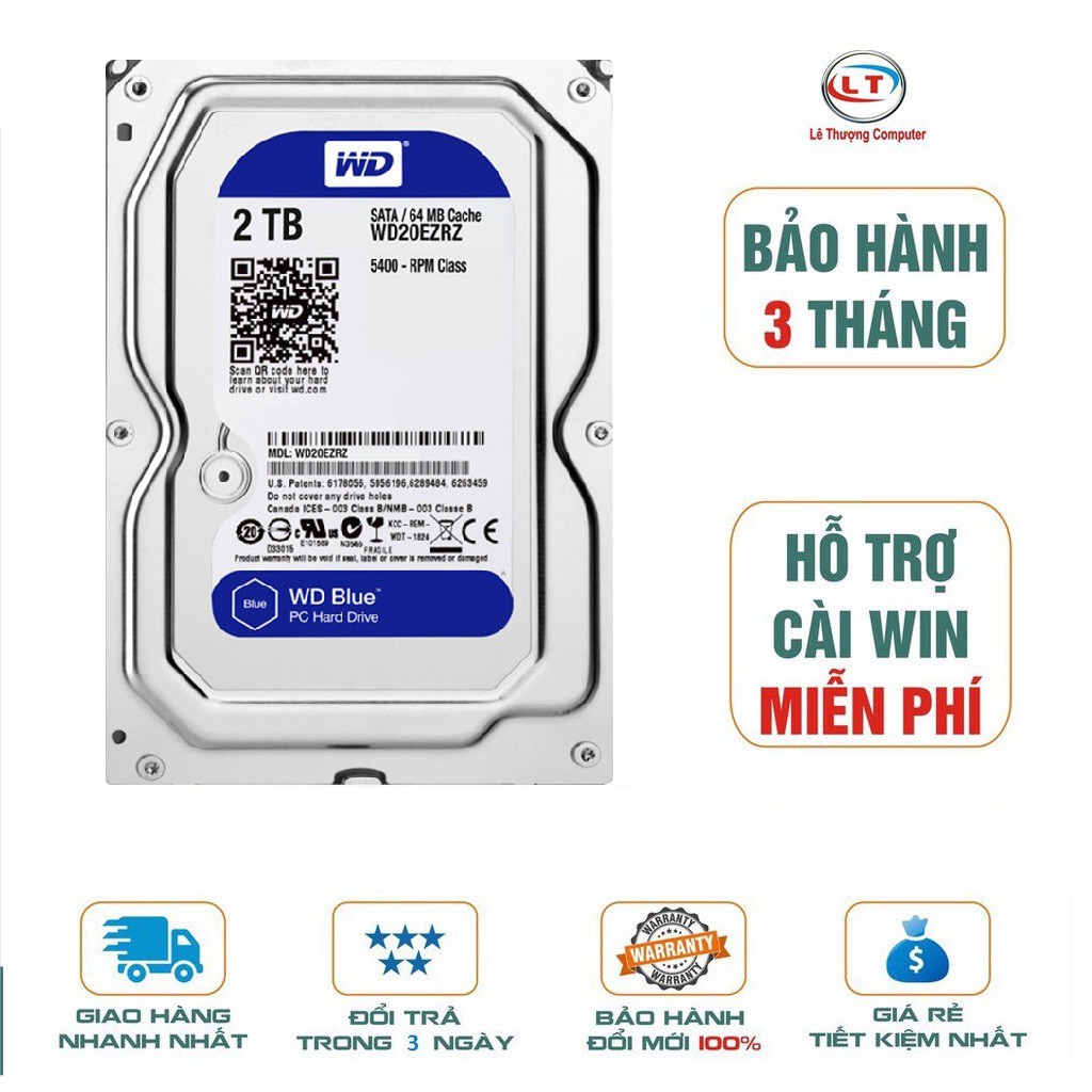 Ổ cứng 1T; 2Tpc bóc case thanh lý văn phòng