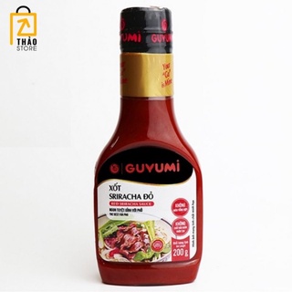 Sốt Sriracha đỏ kiểu Mỹ Guyumi 200g