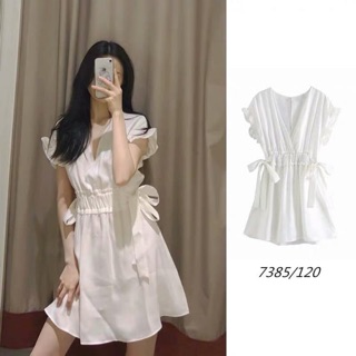 Váy bèo thắt đai xinhh