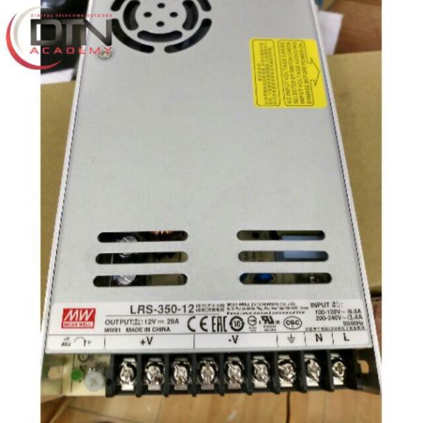 Nguồn Meanwell 350w 12vdc 29a - LRS-350-12