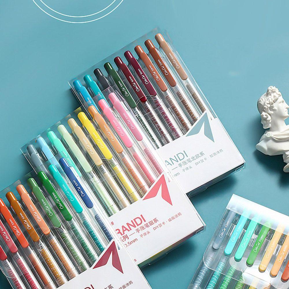 LANSEL Set 9 Bút Bắt Sáng Dạng Nhấn Tiện Dụng Cho Trường Học / Văn Phòng