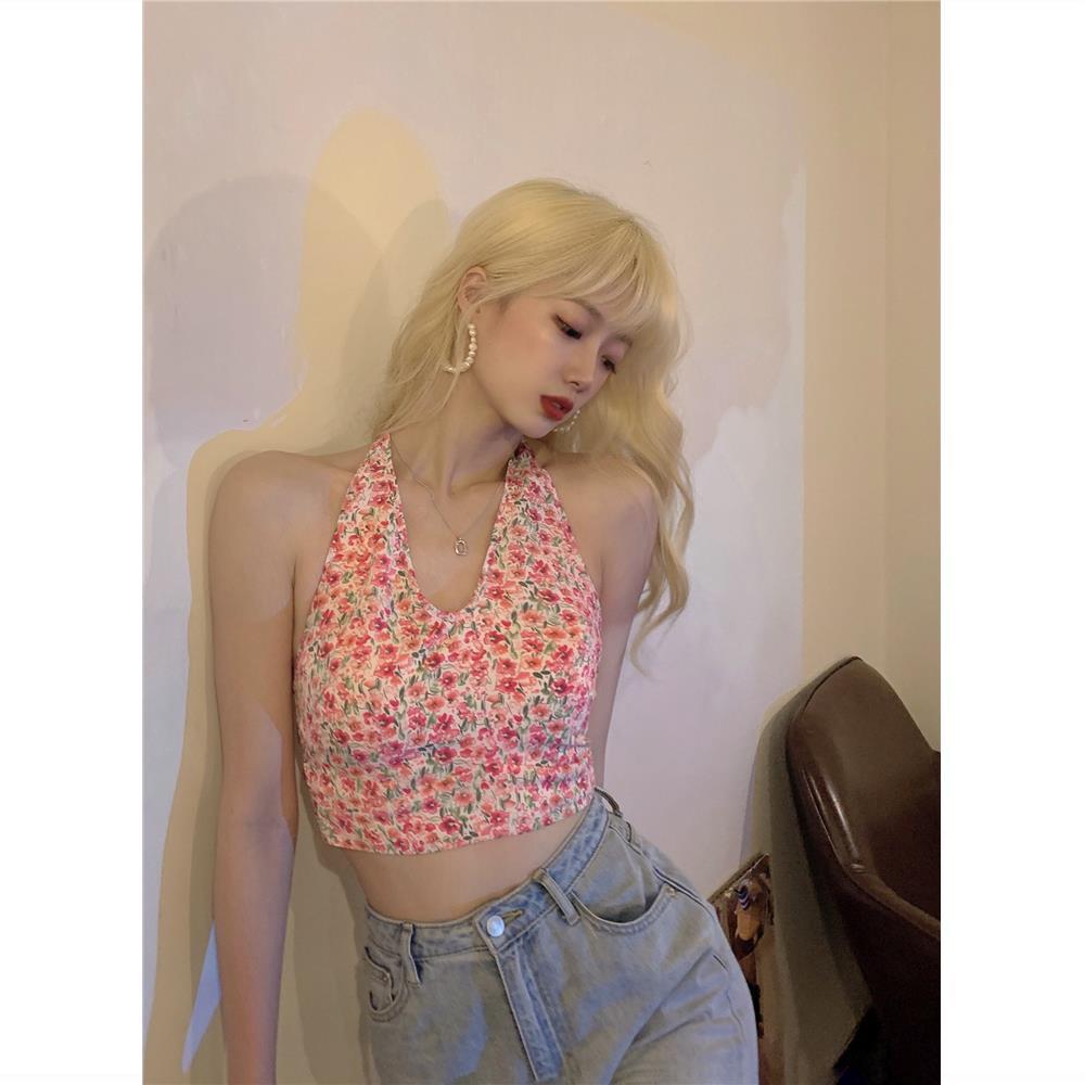 [Mã FAMAYWA giảm 10K đơn 50K] Áo Dây Họa Tiết Hoa Thời Trang Mùa Hè 2021 | BigBuy360 - bigbuy360.vn