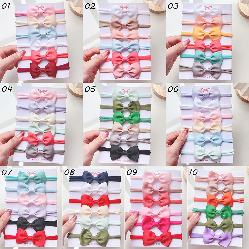Set 6 băng đô KIDSBOWS nơ thời trang dễ thương cho bé gái