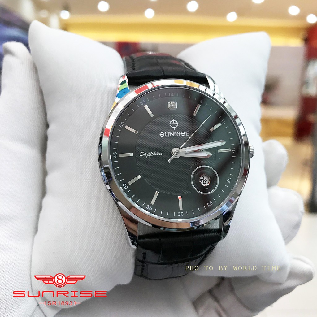Đồng Hồ Nam Sunrise DM784SWA [ Chính Hãng Full Box ] Sapphire Chống Xước , Chống Nước ( Nhiều màu ) | BigBuy360 - bigbuy360.vn