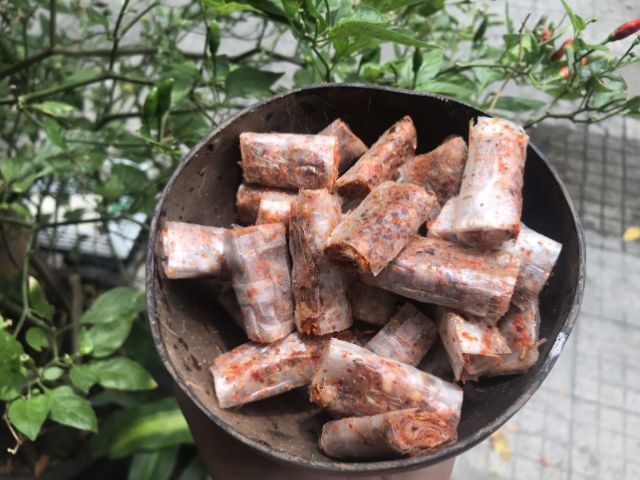 500gr Bánh tráng cuộn thập cẩm Long An