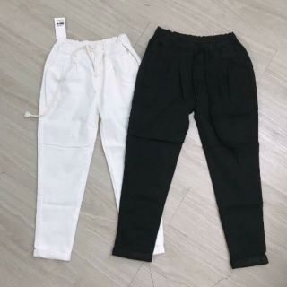 Quần baggy đen trắng