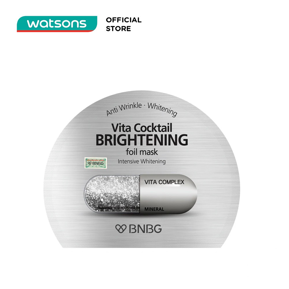 Mặt Nạ BNBG Vita Cocktail Brightening Foil Mask Sáng Da 30ml