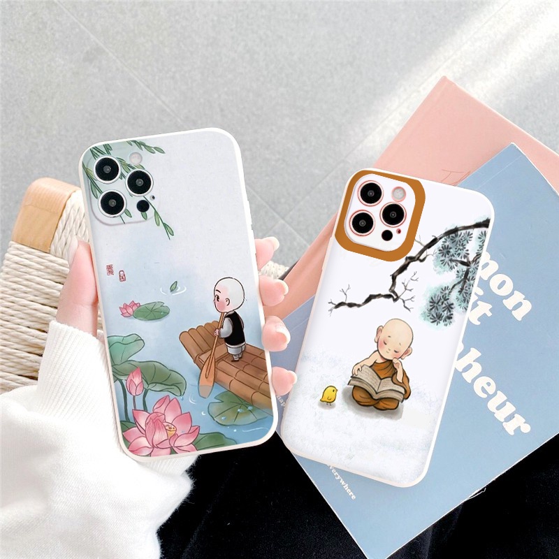 Ốp lưng iphone Cạnh vuông dẻo Chú tiểu iphone 6splus/7/7plus/8/8plus/x/xr/xs/11/12/pro/max/plus/13promax tr308