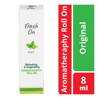 Dầu lăn Fresh On Aromatheraphy Roll On hương Bạc Hà [ Xách Tay Singapore]