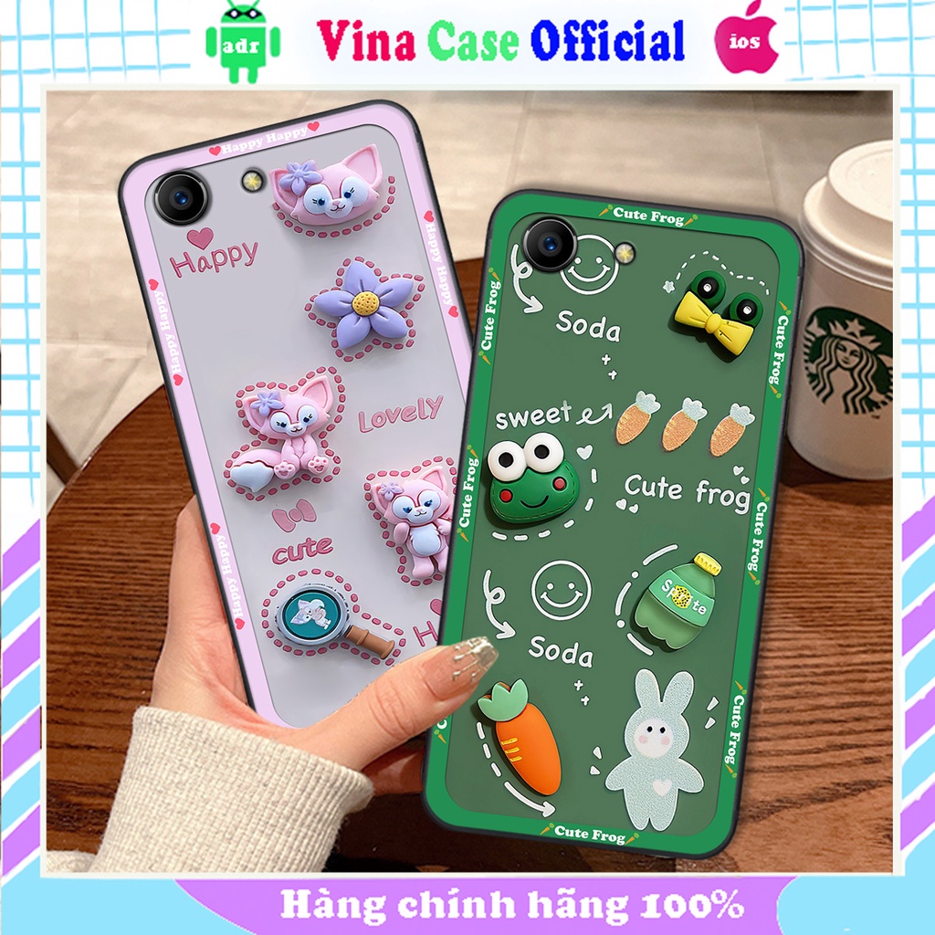 Ốp Oppo F1s / F3 / F3 Lite / F3 Plus in hình hoạt hình cute, dễ thương , đáng yêu