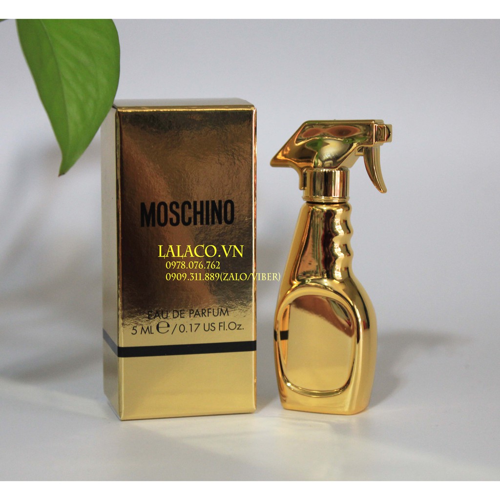 Nước hoa Nữ Moschino Gold Fresh Couture For Woman 5ml
