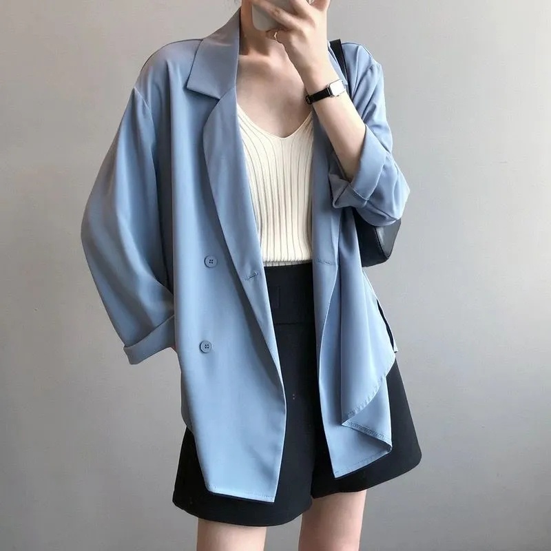 Áo Khoác Chiffon Dáng Rộng Chống Nắng Phong Cách Anh Quốc Thời Trang Cho Nữ 45-80KG C8744