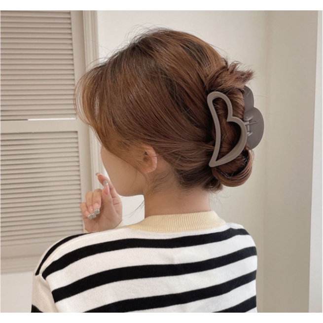 Kẹp tóc càng cua Hàn Quốc hottrend màu pastel phụ kiện thời trang xinh Rose.Accessories mã KT23