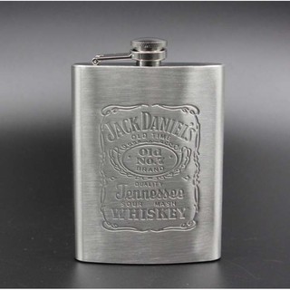 Bình inox đựng rươu Jack 250ml