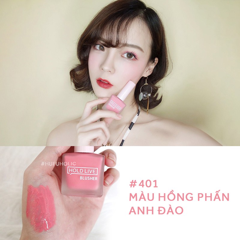 HOLD LIVE - Phấn má dạng lỏng liquid blush juicy hold live blusher 403 HOLDLIVE | Thế Giới Skin Care