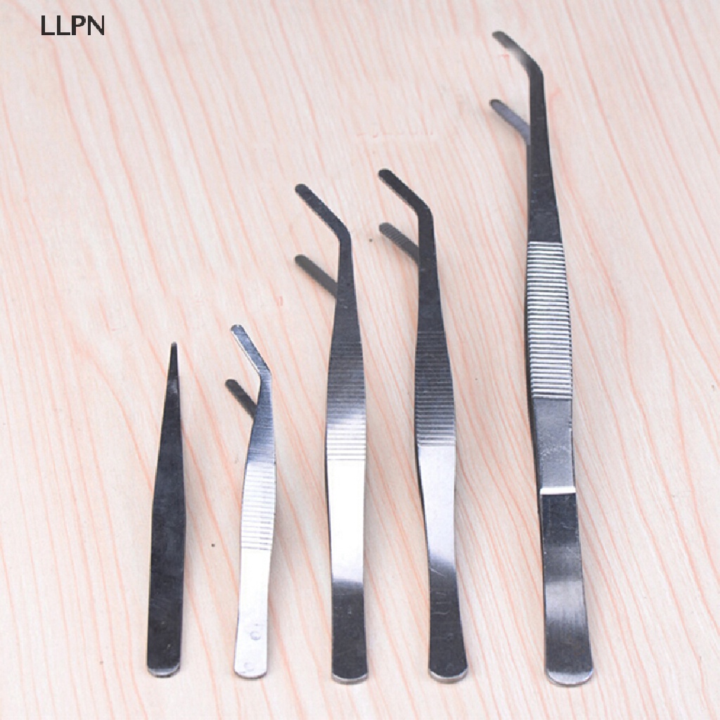 [LLPN] Stainless Spoon Forceps tools fairy garden miniatures mini gnomes moss terrariums resin crafts figurines for gard