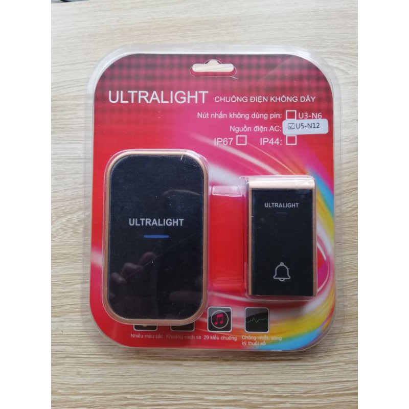 Chuông cửa không dây ULTRALIGHT