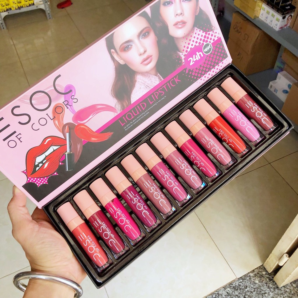 Set 12 Cây Son DOSE Of Colors Matte Liquid Lipstick