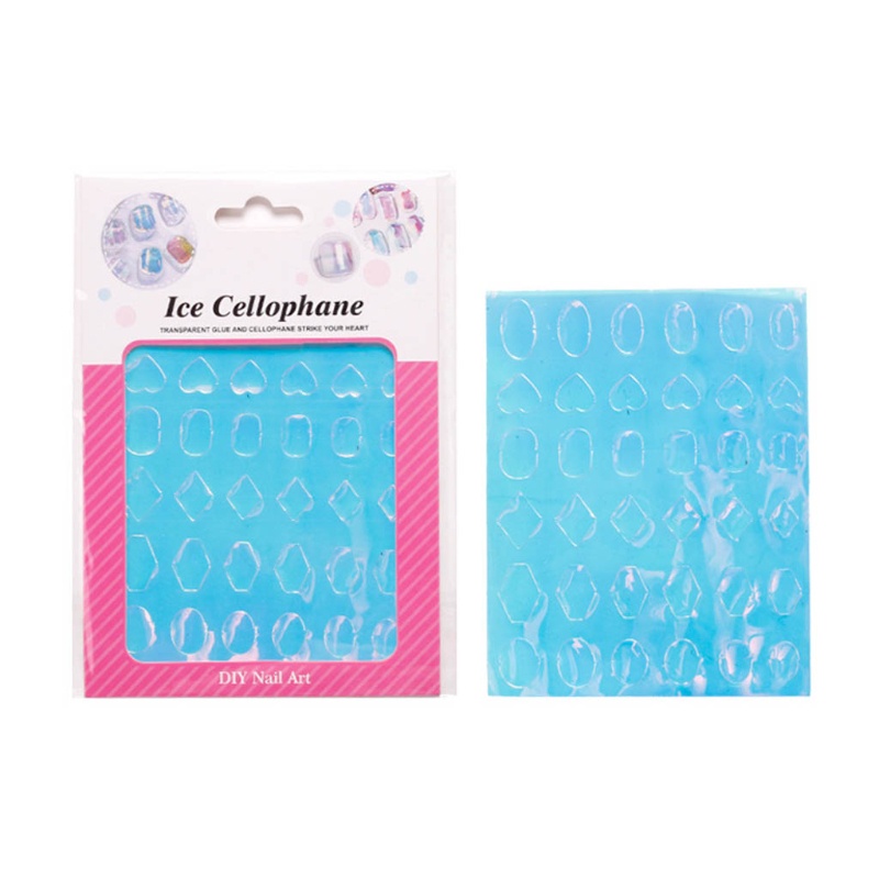 Miếng Dán Trang Trí Móng Tay Nghệ Thuật Chuyển Đổi Màng Kính Cực Quang YOUYO DIY