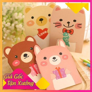 FREESHIP Sổ tay hình gấu dễ thương, sổ cute