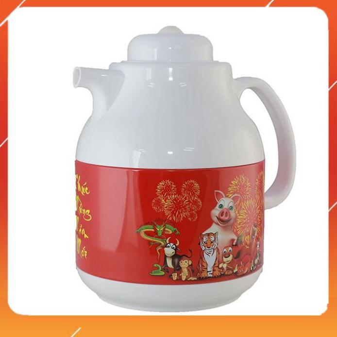 Phích Rạng Đông 1 lit có lưới lọc trà - Phích ủ nhiệt Rạng Đông